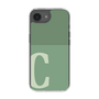 Slim Protection Case［ Original - initial two tone - C green ］