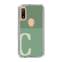 Slim Protection Case［ Original - initial two tone - C green ］