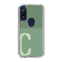 Slim Protection Case［ Original - initial two tone - C green ］