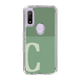 Slim Protection Case［ Original - initial two tone - C green ］