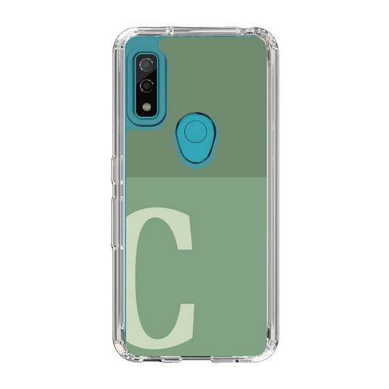 Slim Protection Case［ Original - initial two tone - C green ］