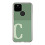 Slim Protection Case［ Original - initial two tone - C green ］