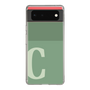 Slim Protection Case［ Original - initial two tone - C green ］