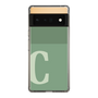 Slim Protection Case［ Original - initial two tone - C green ］