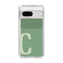 Slim Protection Case［ Original - initial two tone - C green ］