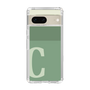 Slim Protection Case［ Original - initial two tone - C green ］