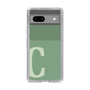Slim Protection Case［ Original - initial two tone - C green ］