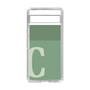 Slim Protection Case［ Original - initial two tone - C green ］