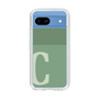 Slim Protection Case［ Original - initial two tone - C green ］