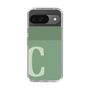 Slim Protection Case［ Original - initial two tone - C green ］