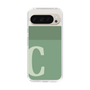 Slim Protection Case［ Original - initial two tone - C green ］