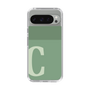 Slim Protection Case［ Original - initial two tone - C green ］