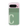 Slim Protection Case［ Original - initial two tone - C green ］