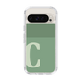 Slim Protection Case［ Original - initial two tone - C green ］