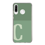 Slim Protection Case［ Original - initial two tone - C green ］
