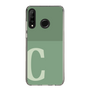 Slim Protection Case［ Original - initial two tone - C green ］