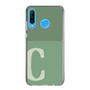 Slim Protection Case［ Original - initial two tone - C green ］