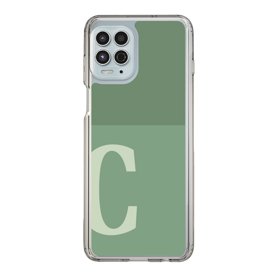 Slim Protection Case［ Original - initial two tone - C green ］