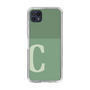 Slim Protection Case［ Original - initial two tone - C green ］