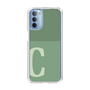 Slim Protection Case［ Original - initial two tone - C green ］