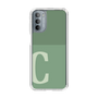 Slim Protection Case［ Original - initial two tone - C green ］