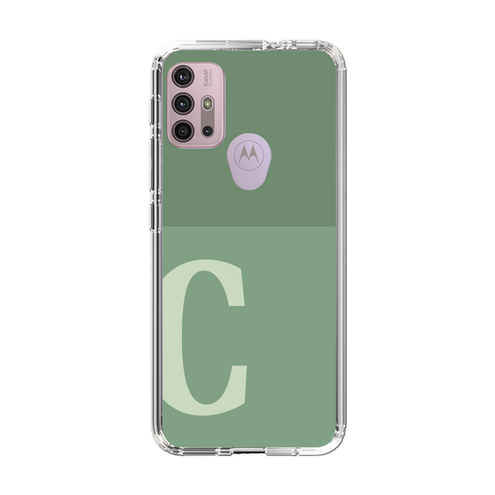 Slim Protection Case［ Original - initial two tone - C green ］