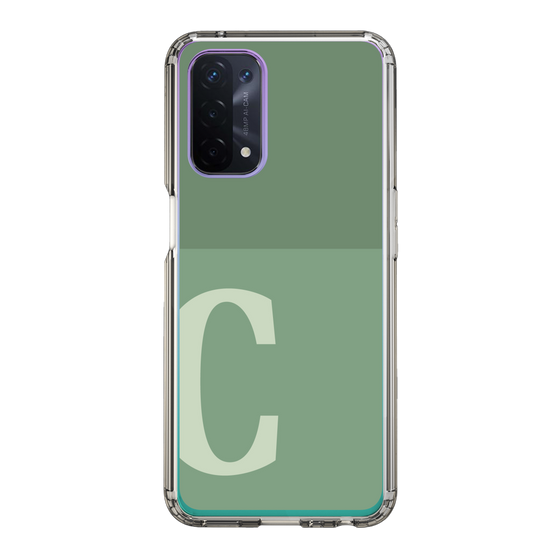 Slim Protection Case［ Original - initial two tone - C green ］