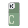 Slim Protection Case［ Original - initial two tone - C green ］