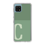 Slim Protection Case［ Original - initial two tone - C green ］