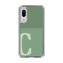 Slim Protection Case［ Original - initial two tone - C green ］