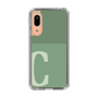 Slim Protection Case［ Original - initial two tone - C green ］