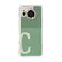 Slim Protection Case［ Original - initial two tone - C green ］