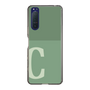 Slim Protection Case［ Original - initial two tone - C green ］