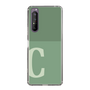 Slim Protection Case［ Original - initial two tone - C green ］