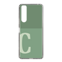 Slim Protection Case［ Original - initial two tone - C green ］