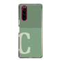 Slim Protection Case［ Original - initial two tone - C green ］