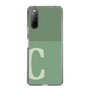Slim Protection Case［ Original - initial two tone - C green ］