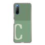Slim Protection Case［ Original - initial two tone - C green ］
