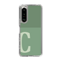 Slim Protection Case［ Original - initial two tone - C green ］