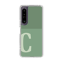 Slim Protection Case［ Original - initial two tone - C green ］