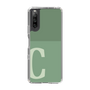 Slim Protection Case［ Original - initial two tone - C green ］
