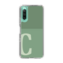 Slim Protection Case［ Original - initial two tone - C green ］