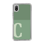 Slim Protection Case［ Original - initial two tone - C green ］
