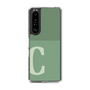 Slim Protection Case［ Original - initial two tone - C green ］