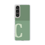 Slim Protection Case［ Original - initial two tone - C green ］