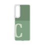 Slim Protection Case［ Original - initial two tone - C green ］