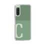 Slim Protection Case［ Original - initial two tone - C green ］