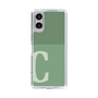 Slim Protection Case［ Original - initial two tone - C green ］