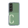 Slim Protection Case［ Original - initial two tone - C green ］