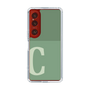 Slim Protection Case［ Original - initial two tone - C green ］